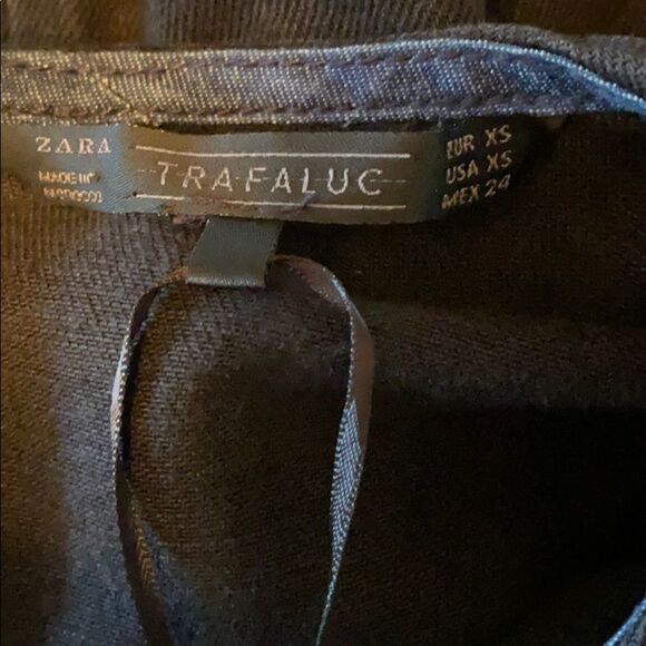 ZARA TRAFALUC Denim Shift Dress-XS - Picture 8 of 9
